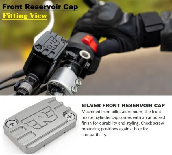 Silver Front Reservoir Cap (2)