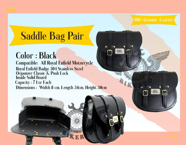 Black Saddle Bag Pair (1)