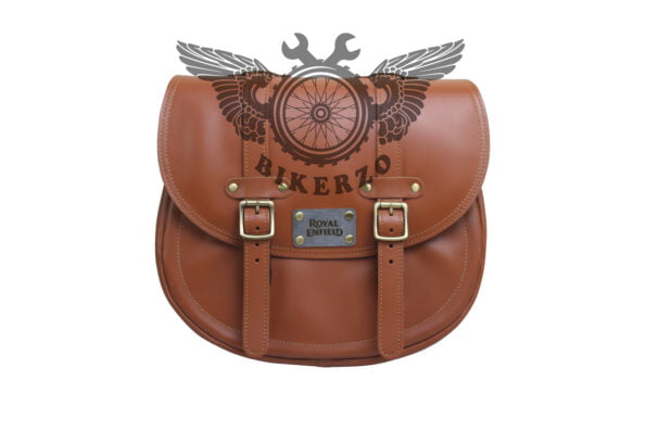 Tan Leather U Bag (8)