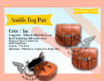 Tan Saddle Bag Pair (1)